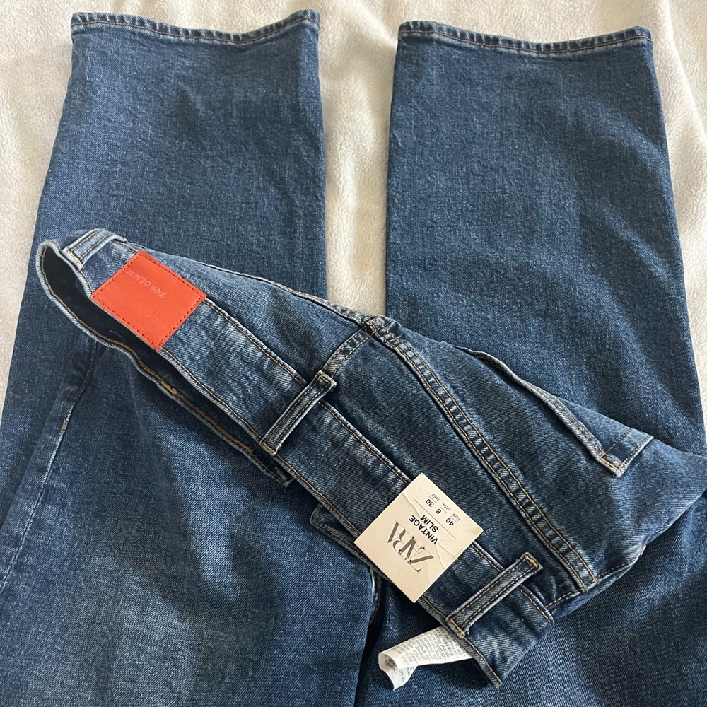 Zara Vintage Slim Jeans size 8